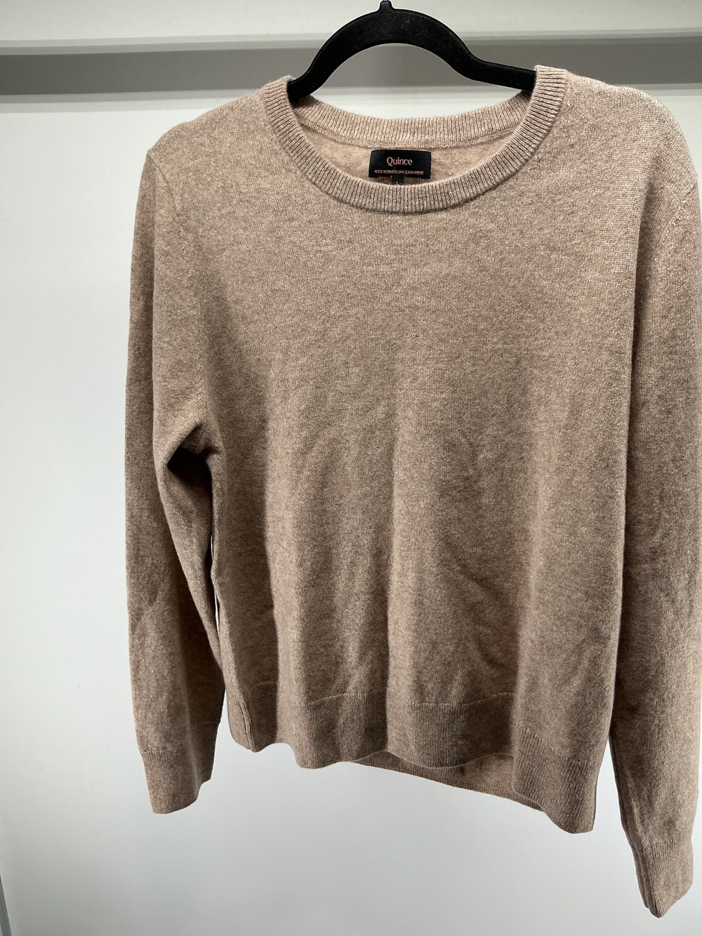Mongolian Cashmere Crewneck Sweater